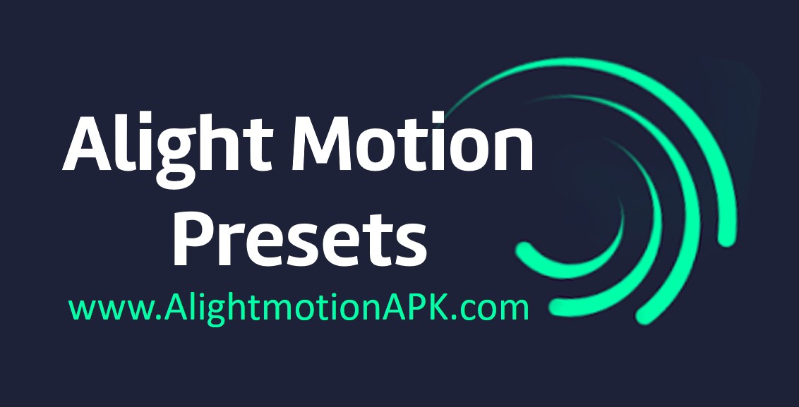 alight motion presets
